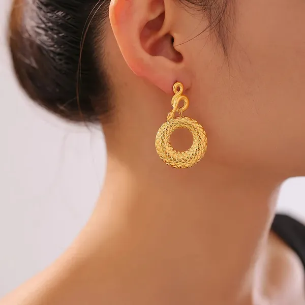 Gold_Serpent_Earrings_For_Women